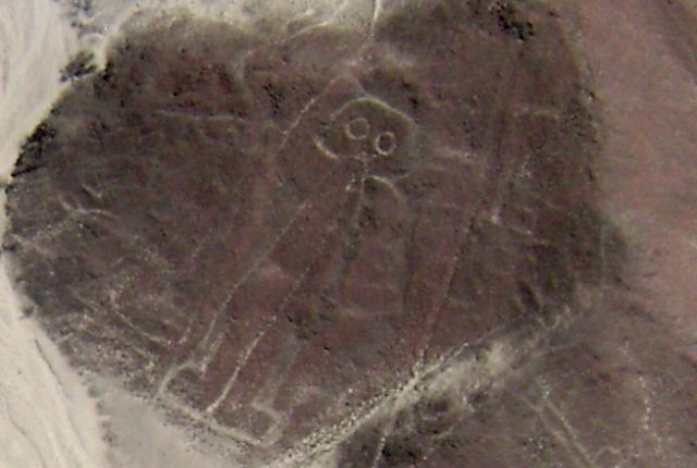 Nazca Linien Astronaut