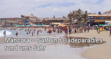 Máncora – Surf und Badeparadies rund ums Jahr