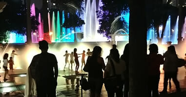 Der Circuito Magico del Agua: Wasserspiele im Park