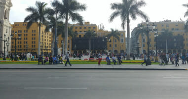 Limas Treffpunkt Plaza de Armas