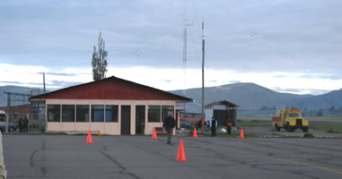 Flughafen Francisco Carlé in Jauja