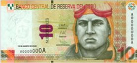 10 Soles Geldschein Peru