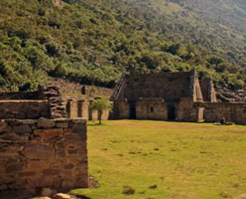 Choquequirao letzter Zufluchtsort der Inka
