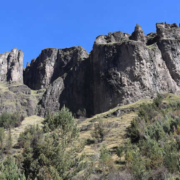 Cañón de Viunchuco cerca de Ayapata – Cañón de arenisca entre altiplano y selva