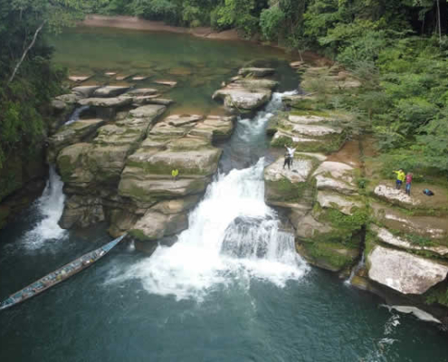 Cascada Mugñiz – versteckter Wasserfall im Tal des Río Iscozacín