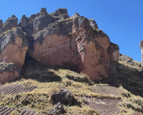 Formación Pétrea de Qilca – Steinfiguren im Hochland von San Antón
