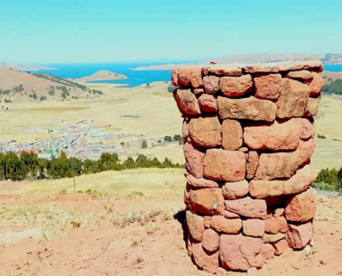 Mirador Volcán Apagado Chuncara bei Vilquechico – Hochandiner Vulkanblick auf den Titicacasee