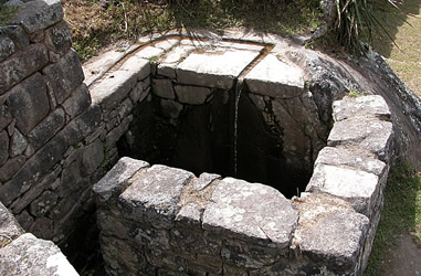 Brunnen Machu Picchu