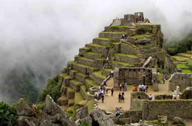Intihuatana-Pyramide