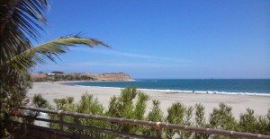 Lorganos Beach - Blick auf den Strand