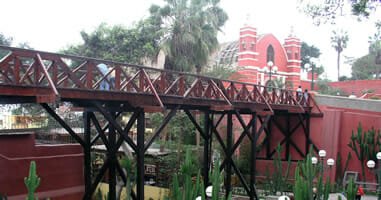 Barranco Brücke der Verliebten