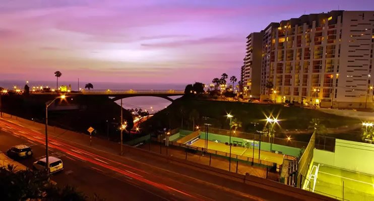 Miraflores in Lima Peru 