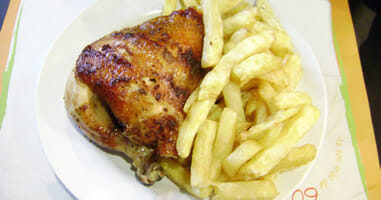 Pollo a la brasa