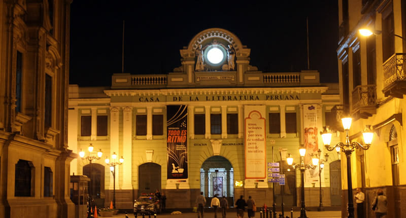 Casa de la literatura Lima Peru