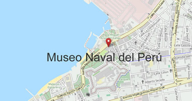 Karte Museo Naval del Perú
