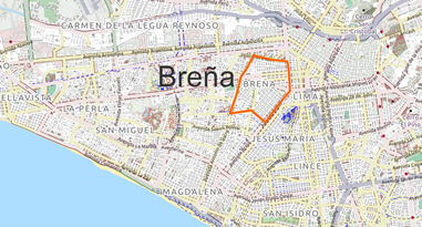 Breña Karte