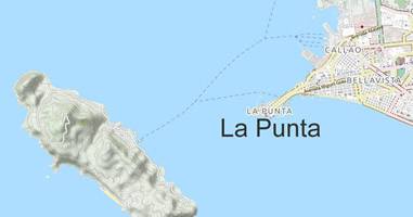 Karte La Punta