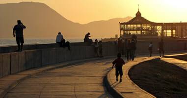 La Punta Callao am Morgen