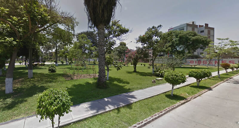 San Luis Stadtteil in Lima Peru