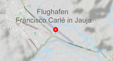 Karte Peru Francisco Carlé Airport Jauja