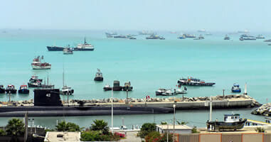 Callao Hafen Schiffe