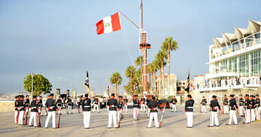 Callao Parade am Hafen