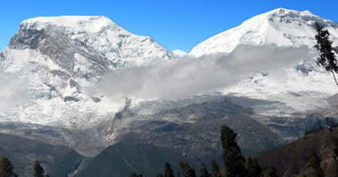 Skifahren am Huascaran