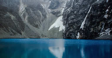 Wandern zur Lagune 69 in Ancash