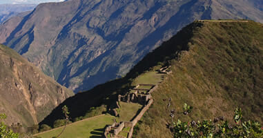 Wandern auf der Straße nach Choquequirao