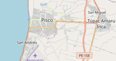 Pisco Karte