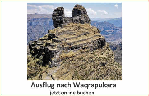 Ausflug zur archäologischen Stätte Waqrapukara von Cusco aus 