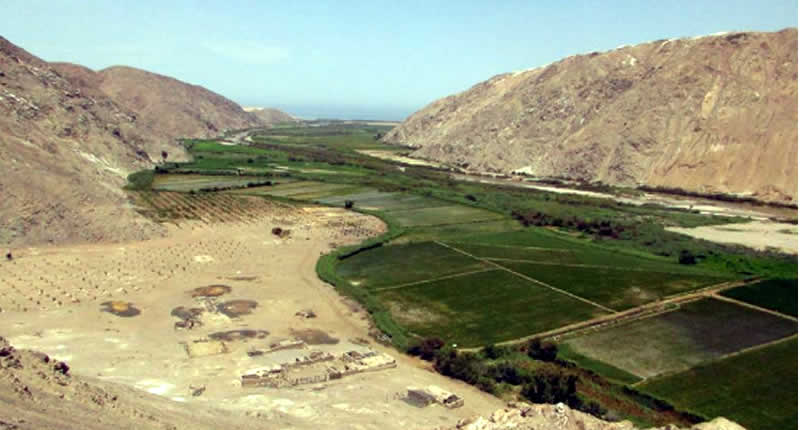Valle del Río Quilca: valle costero fértil entre Pacífico, historia y cultura andina