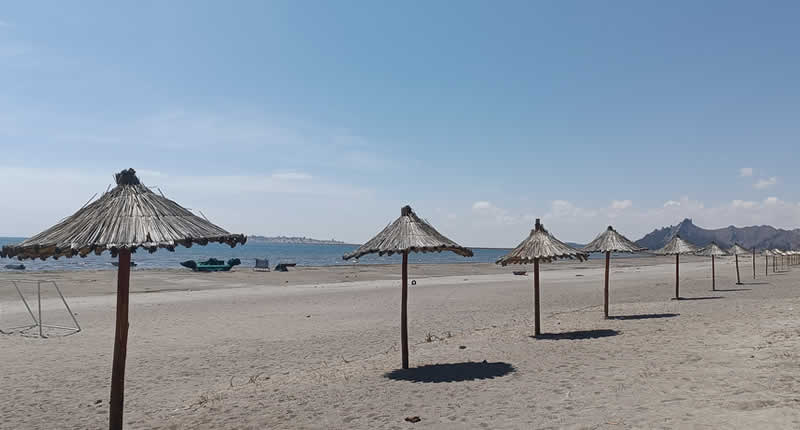 Playa Acora de Surupa Pataza en el lago Titicaca