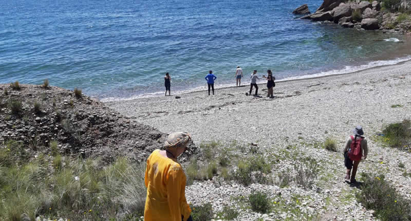 Playa Yayisani de Socca: bahía escondida en el lago Titicaca