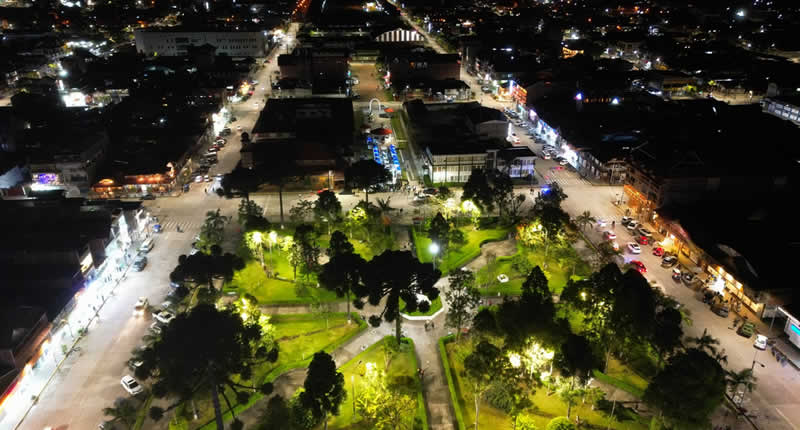 Hauptplatz bei Nacht