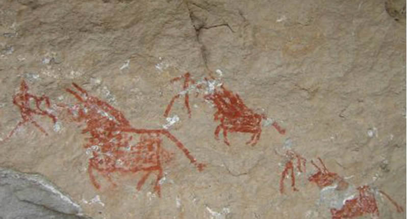 Galería de pinturas rupestres de Isivilla – Corani